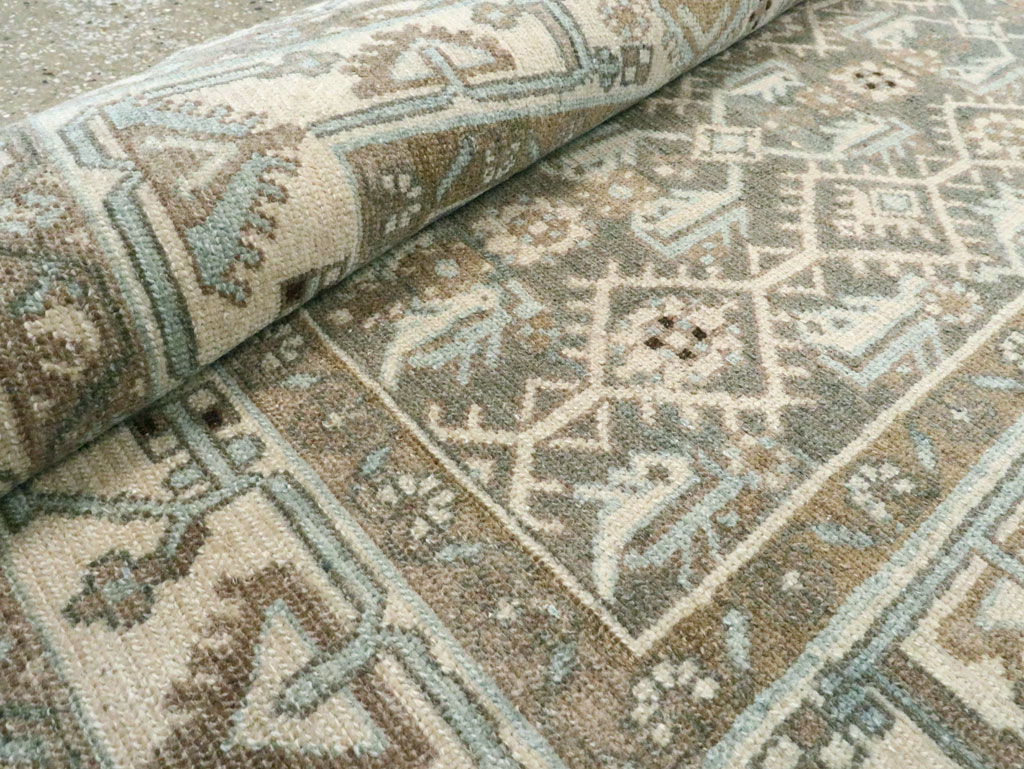 Vintage Persian Malayer Runner, No.24709 - Galerie Shabab