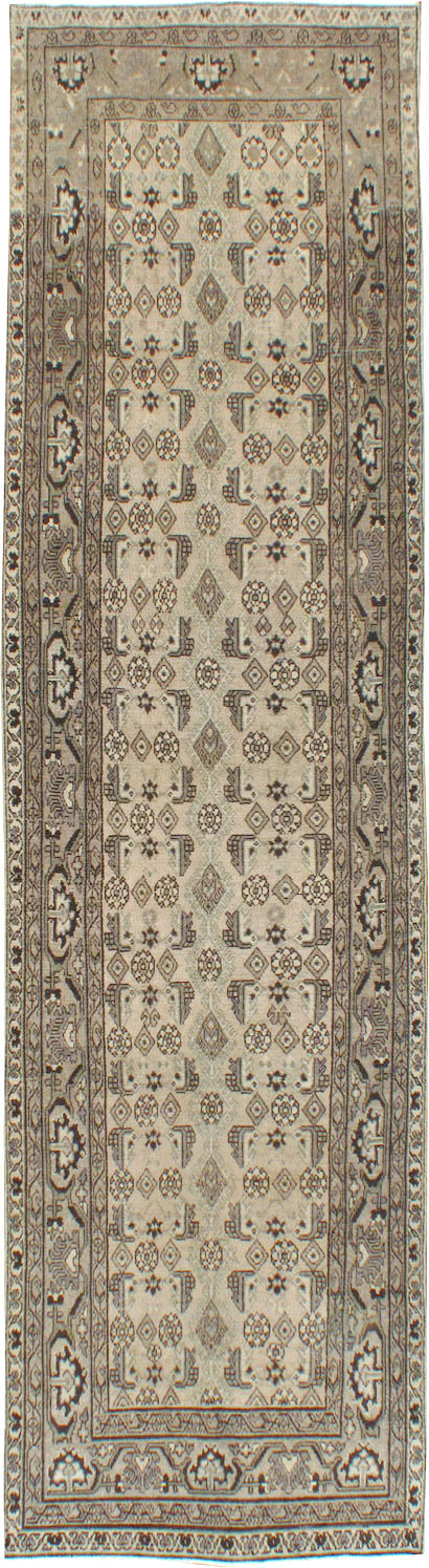 Vintage Perisan Malayer Runner, No.24711 - Galerie Shabab