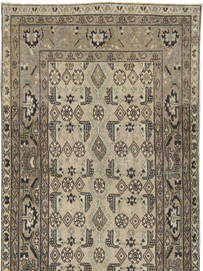 Vintage Perisan Malayer Runner, No.24711 - Galerie Shabab