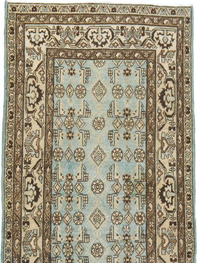 Vintage Persian Malayer Runner, No.24712 - Galerie Shabab