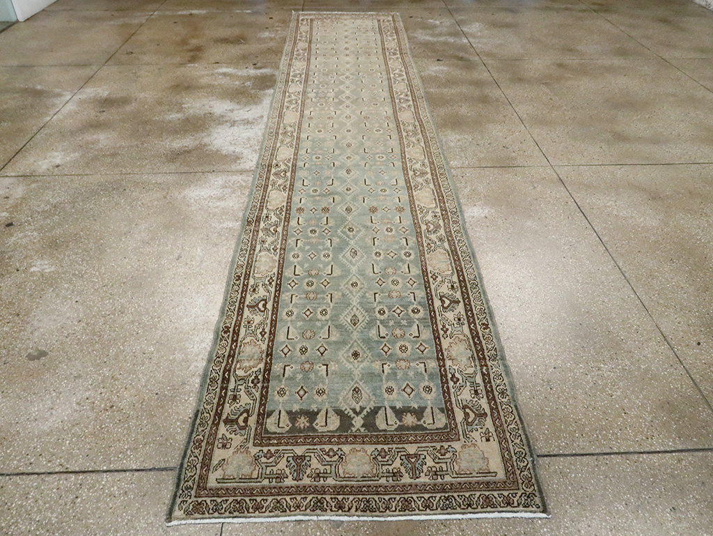 Vintage Persian Malayer Runner, No.24715 - Galerie Shabab