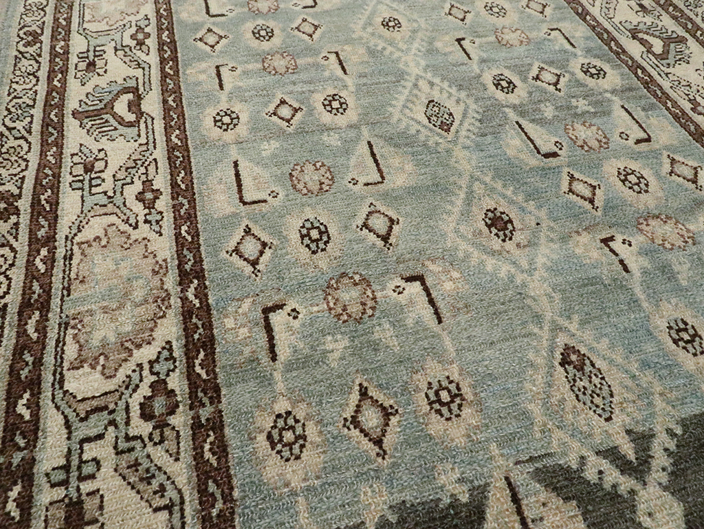 Vintage Persian Malayer Runner, No.24715 - Galerie Shabab