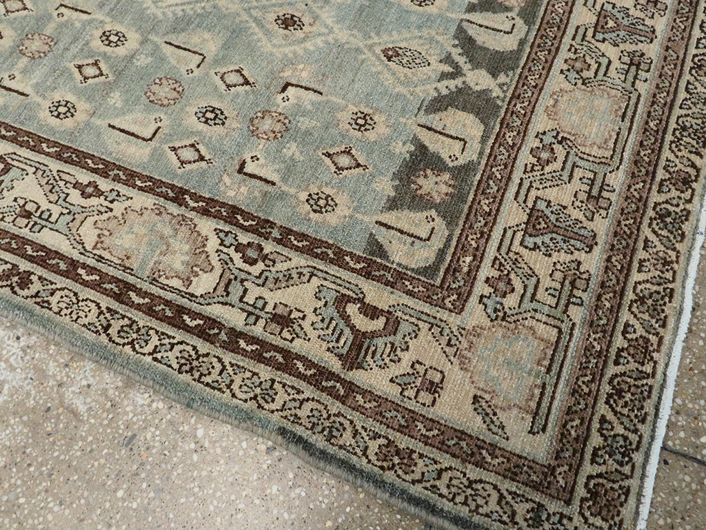 Vintage Persian Malayer Runner, No.24715 - Galerie Shabab