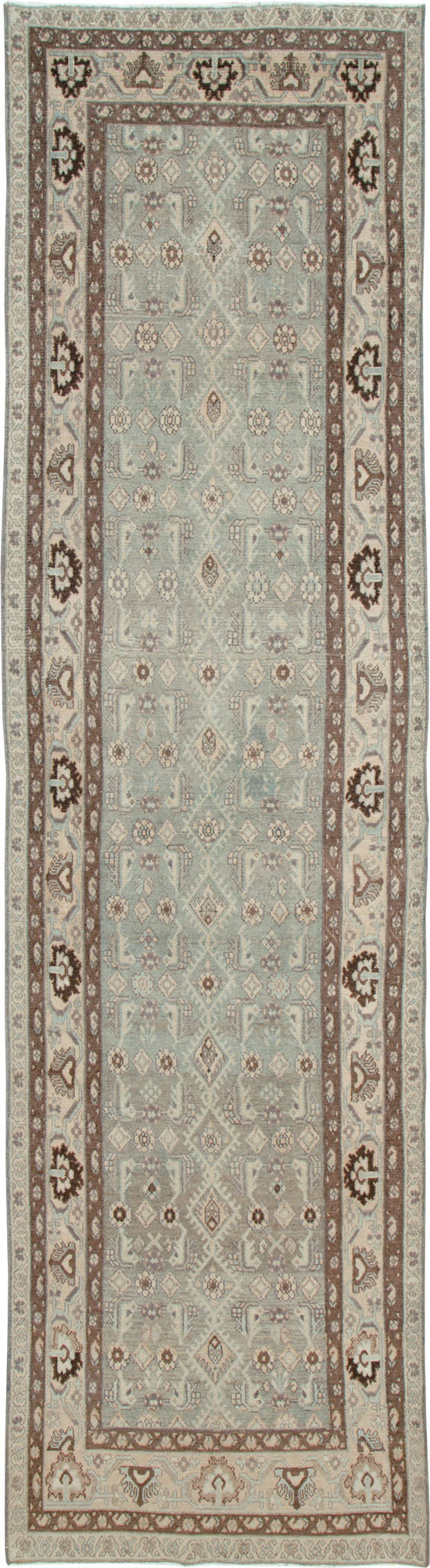 Vintage Persian Malayer Runner, No.24716 - Galerie Shabab