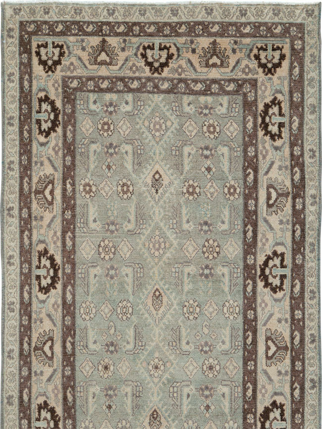 Vintage Persian Malayer Runner, No.24716 - Galerie Shabab