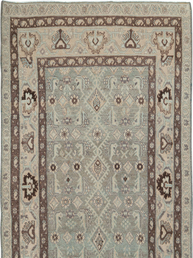 Vintage Persian Malayer Runner, No.24716 - Galerie Shabab