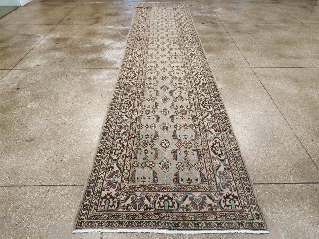 Vintage Persian Malayer Runner (Pair: 2 of 2), No.24719 - Galerie Shabab