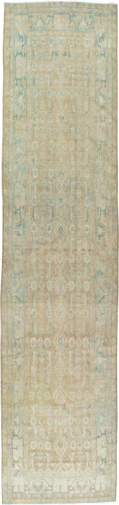 Vintage Persian Malayer Runner, No.24720 - Galerie Shabab