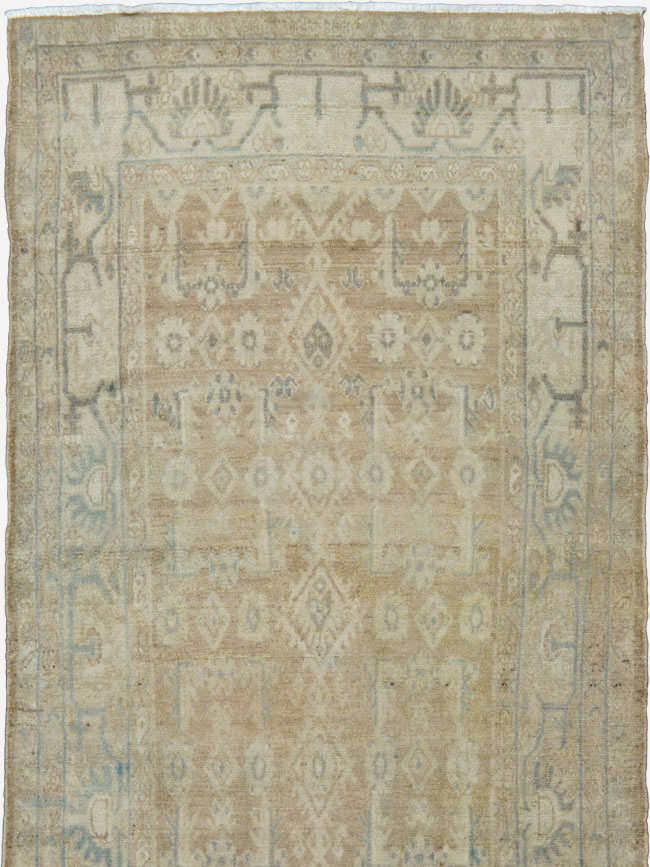 Vintage Persian Malayer Runner, No.24720 - Galerie Shabab