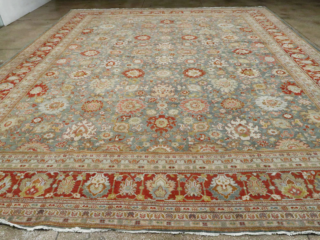 Antique Persian Mahal Carpet, No.24722 - Galerie Shabab