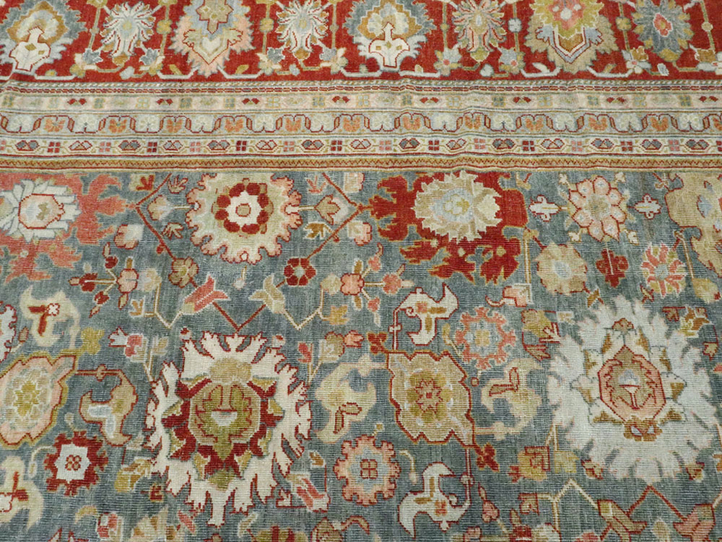 Antique Persian Mahal Carpet, No.24722 - Galerie Shabab