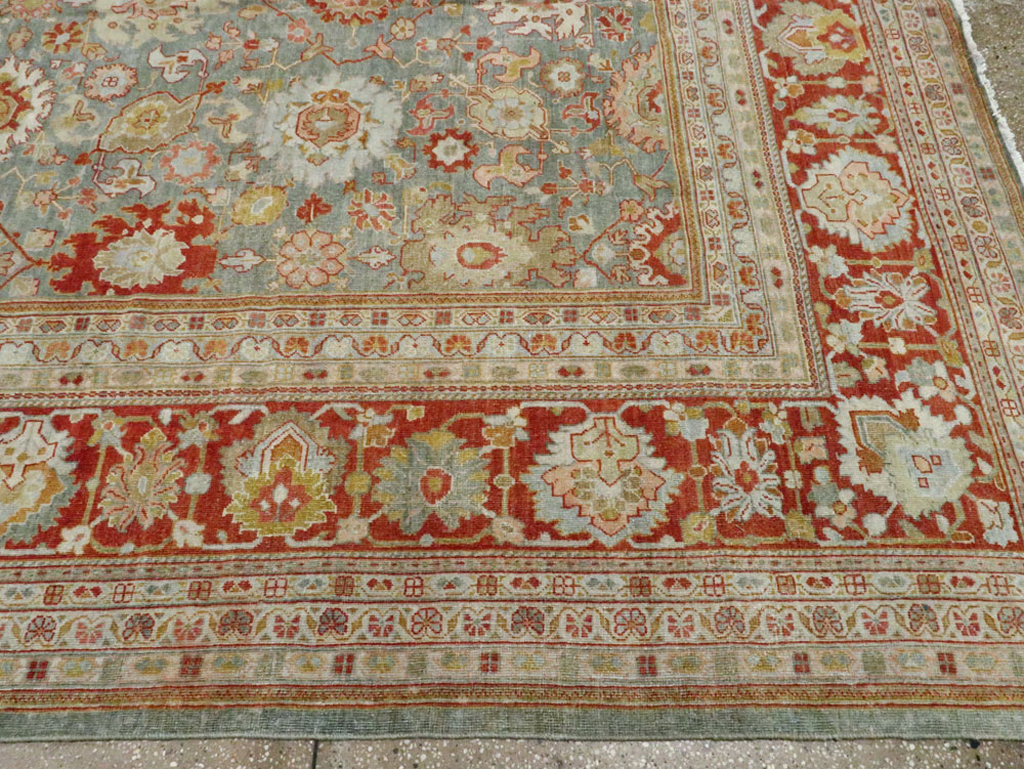 Antique Persian Mahal Carpet, No.24722 - Galerie Shabab