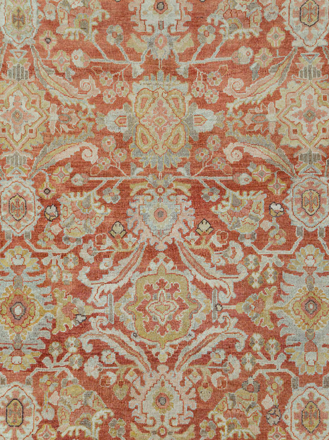 Antique Persian Mahal Carpet, No.24726 - Galerie Shabab