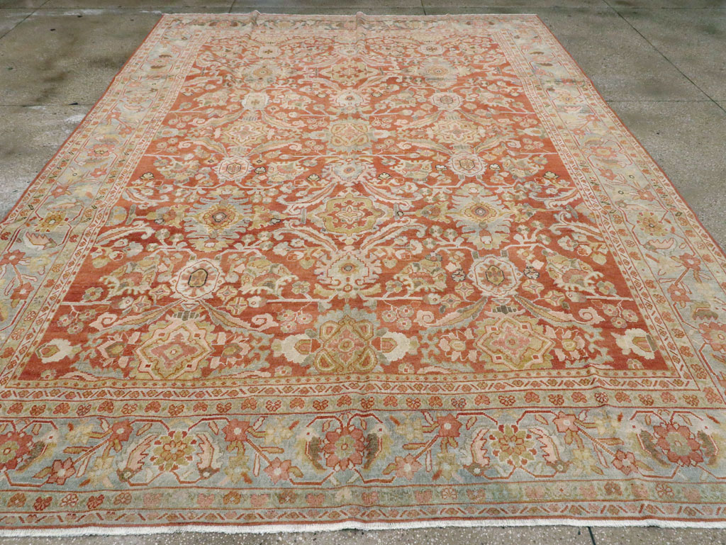 Antique Persian Mahal Carpet, No.24726 - Galerie Shabab