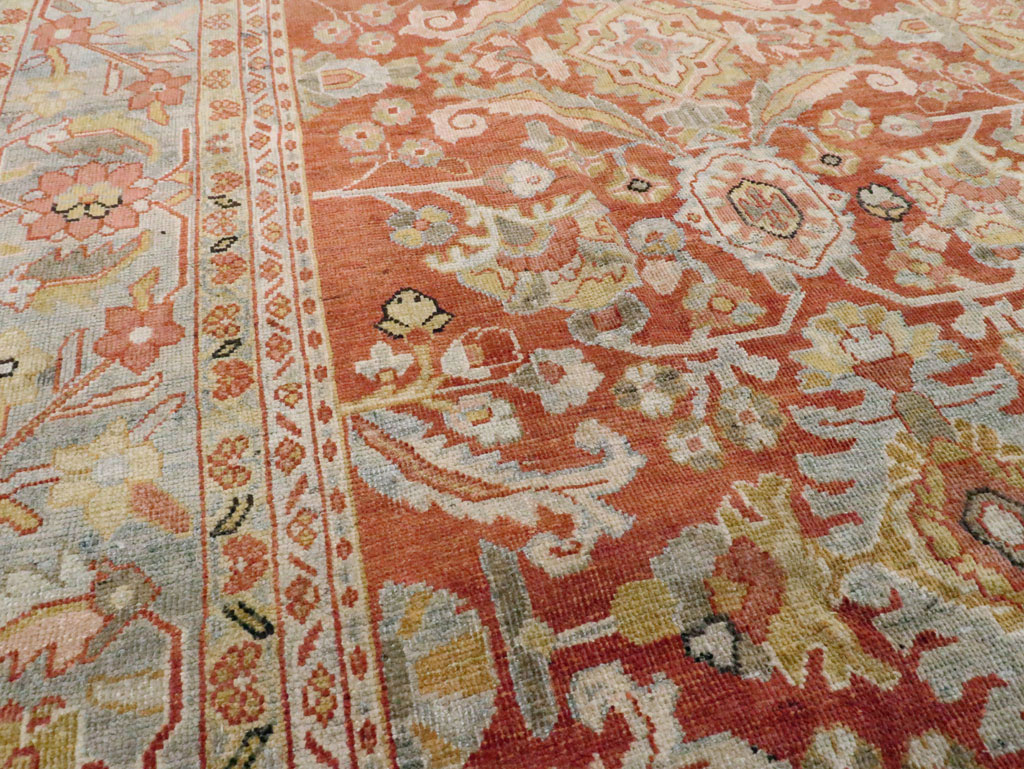 Antique Persian Mahal Carpet, No.24726 - Galerie Shabab