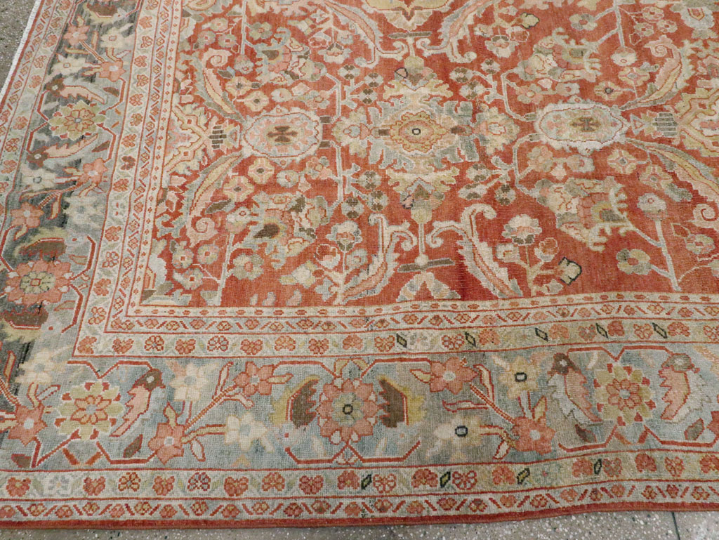 Antique Persian Mahal Carpet, No.24726 - Galerie Shabab