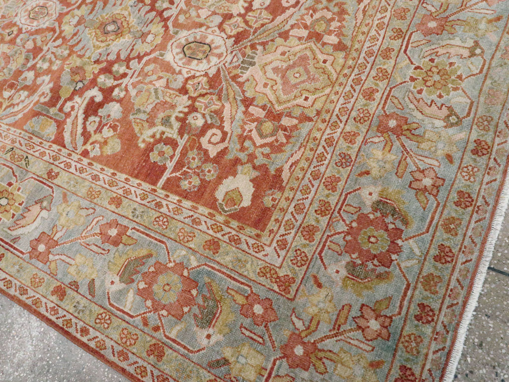 Antique Persian Mahal Carpet, No.24726 - Galerie Shabab