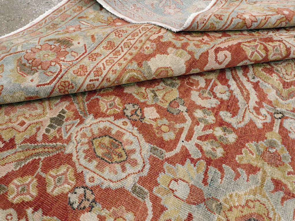 Antique Persian Mahal Carpet, No.24726 - Galerie Shabab