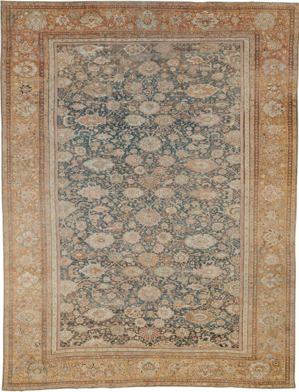 Antique Persian Sultanabad Carpet, No.24727 - Galerie Shabab