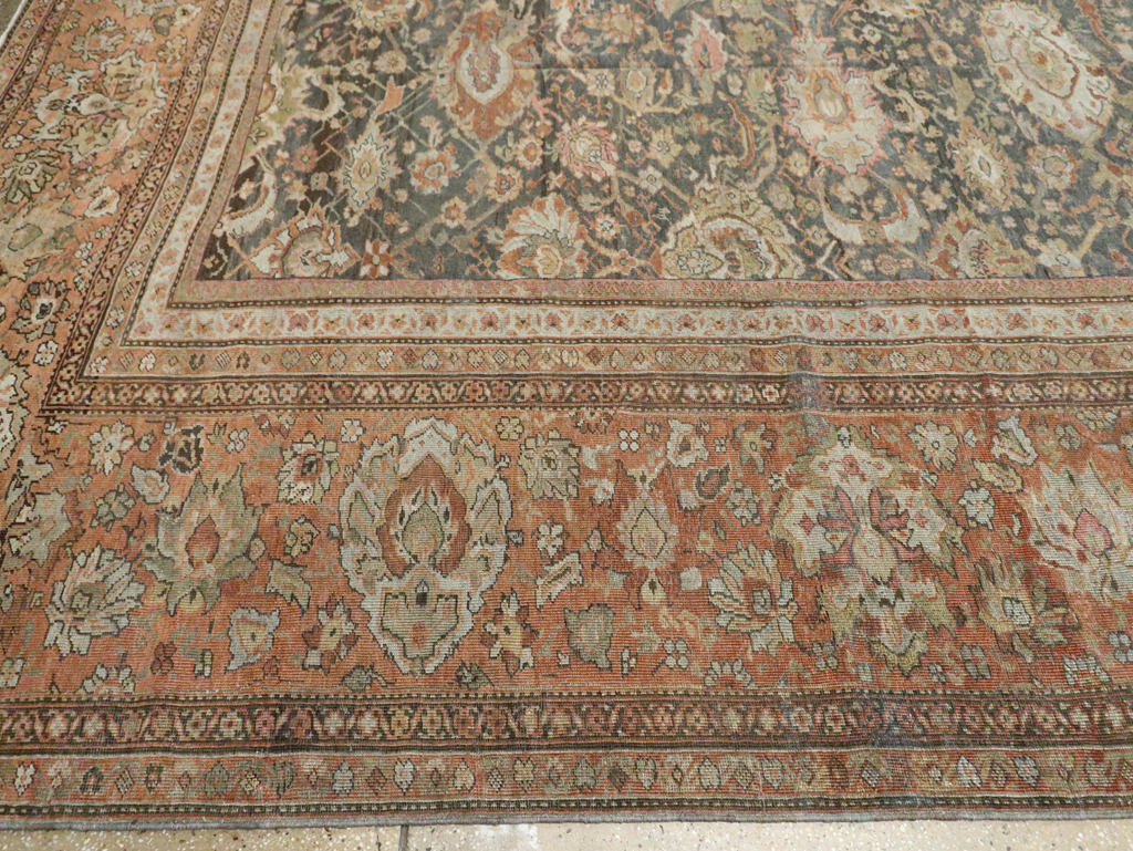 Antique Persian Sultanabad Carpet, No.24727 - Galerie Shabab