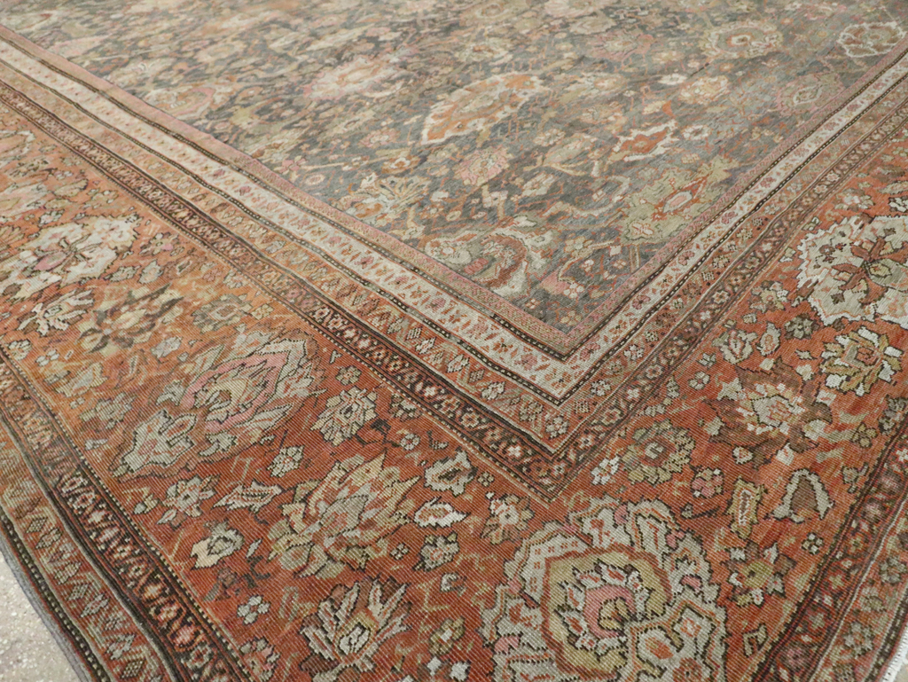 Antique Persian Sultanabad Carpet, No.24727 - Galerie Shabab