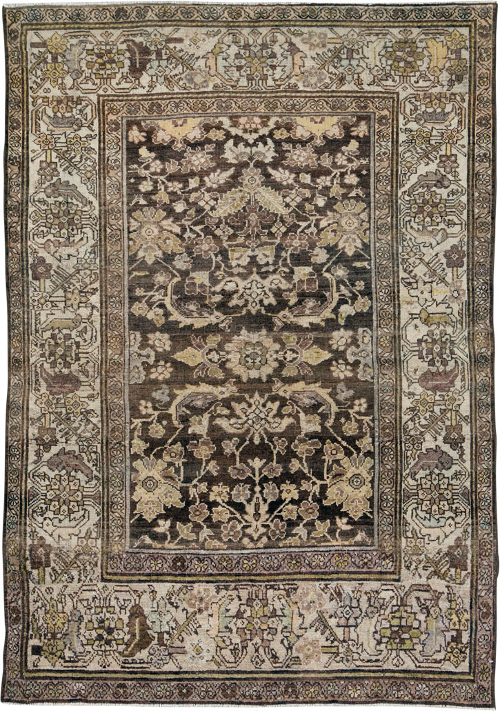 Vintage Persian Malayer Rug, No.24728 - Galerie Shabab