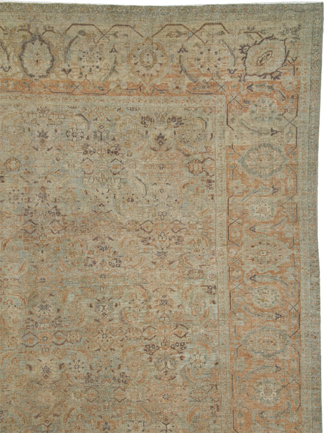 Antique Persian Mahal Carpet, No.24733 - Galerie Shabab