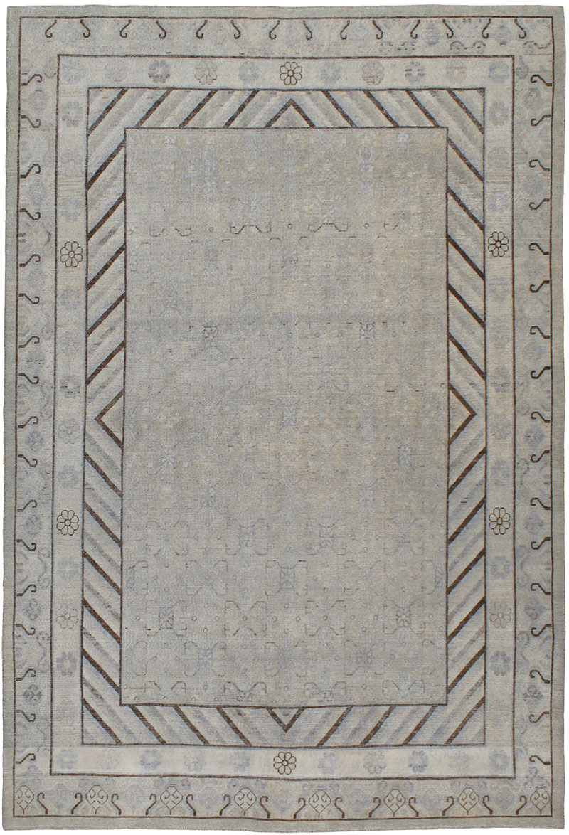Khotan Carpet, No.24735 - Galerie Shabab