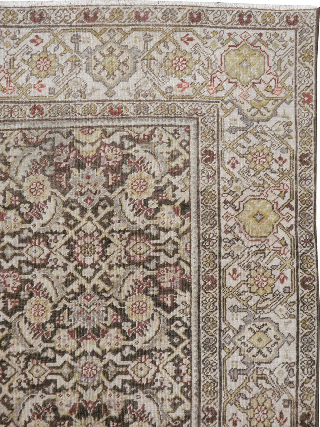 Antique Persian Malayer Gallery Carpet, No.24739 - Galerie Shabab