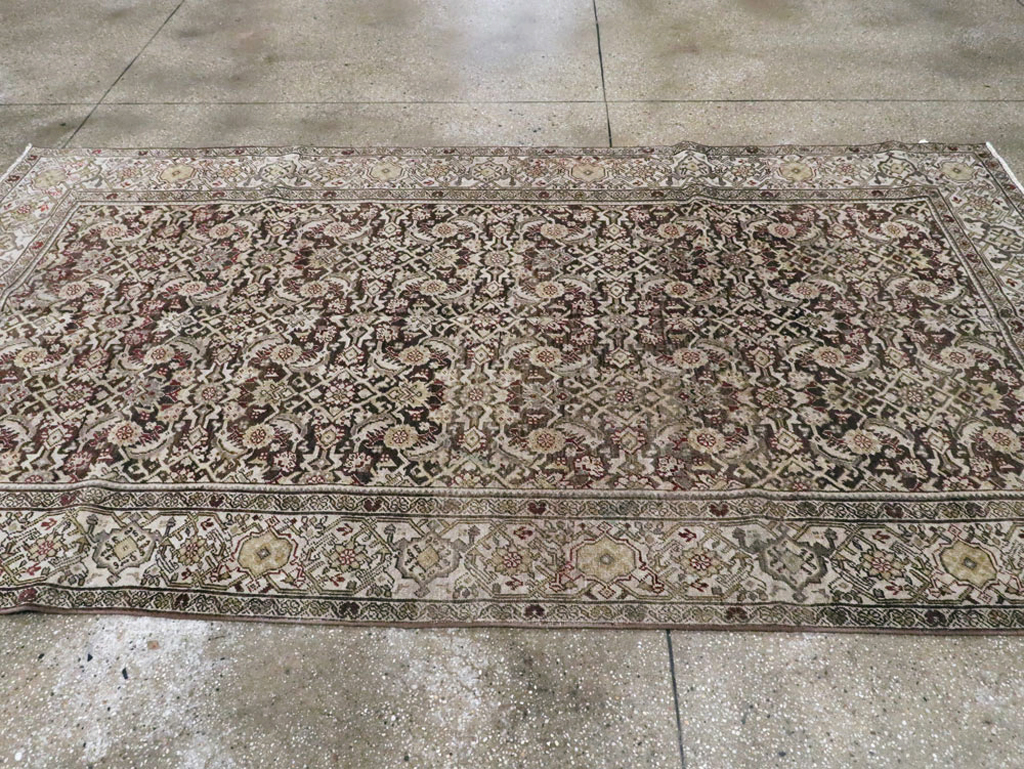 Antique Persian Malayer Gallery Carpet, No.24739 - Galerie Shabab
