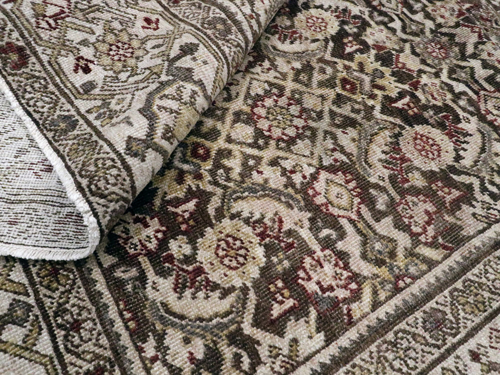 Antique Persian Malayer Gallery Carpet, No.24739 - Galerie Shabab