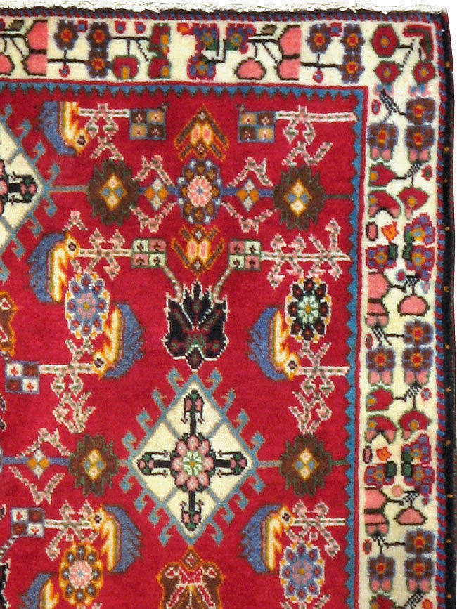 Vintage Persian Shiraz Square Rug (Pair: 1 of 4), No.24741 - Galerie Shabab