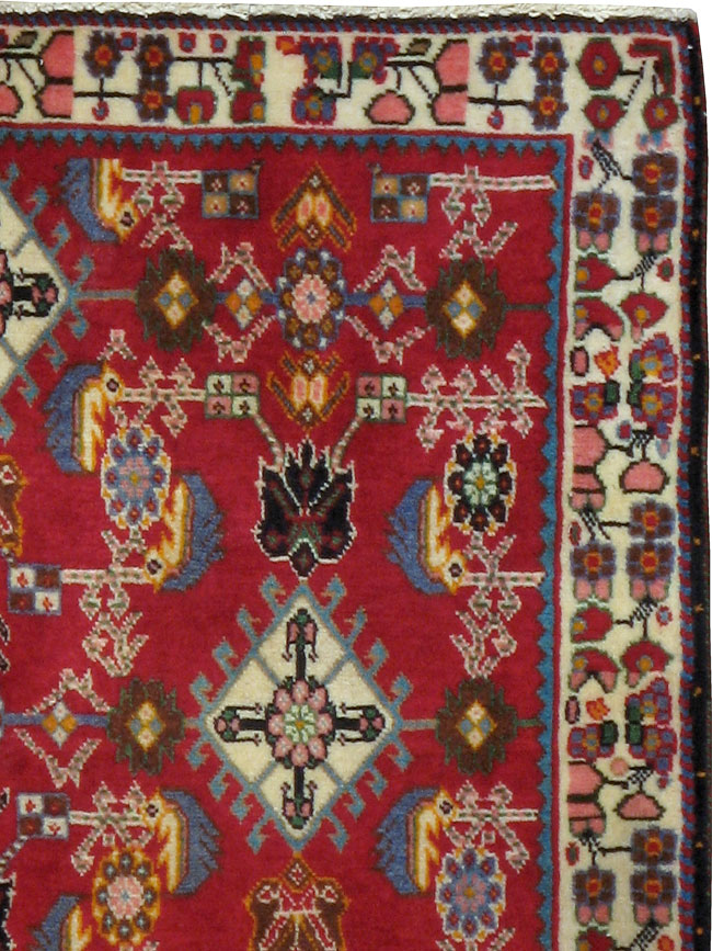 Vintage Persian Shiraz Square Rug (Pair: 1 of 4), No.24741 - Galerie Shabab