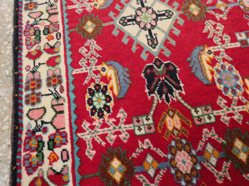Vintage Persian Shiraz Square Rug (Pair: 1 of 4), No.24741 - Galerie Shabab