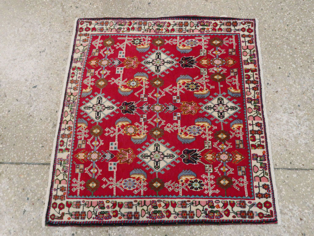 Vintage Persian Shiraz Square Rug (Pair: 1 of 4), No.24741 - Galerie Shabab