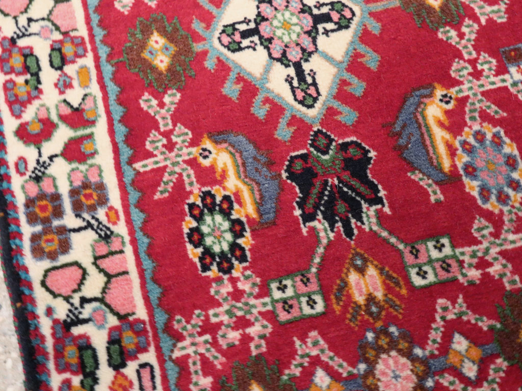 Vintage Persian Shiraz Square Rug (Pair: 2 of 4), No.24742 - Galerie Shabab