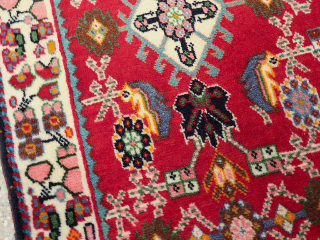Vintage Persian Shiraz Square Rug (Pair: 2 of 4), No.24742 - Galerie Shabab