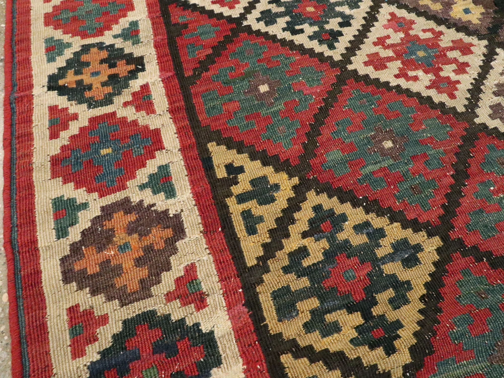 Antique Persian Flat-weave Kilim, No.24747 - Galerie Shabab