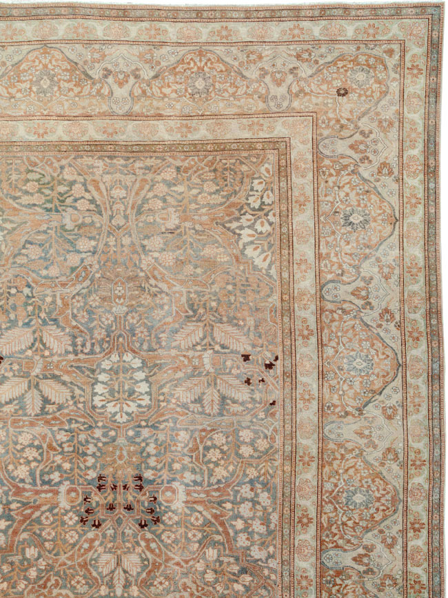 Antique Persian Tabriz Carpet, No.24750 - Galerie Shabab