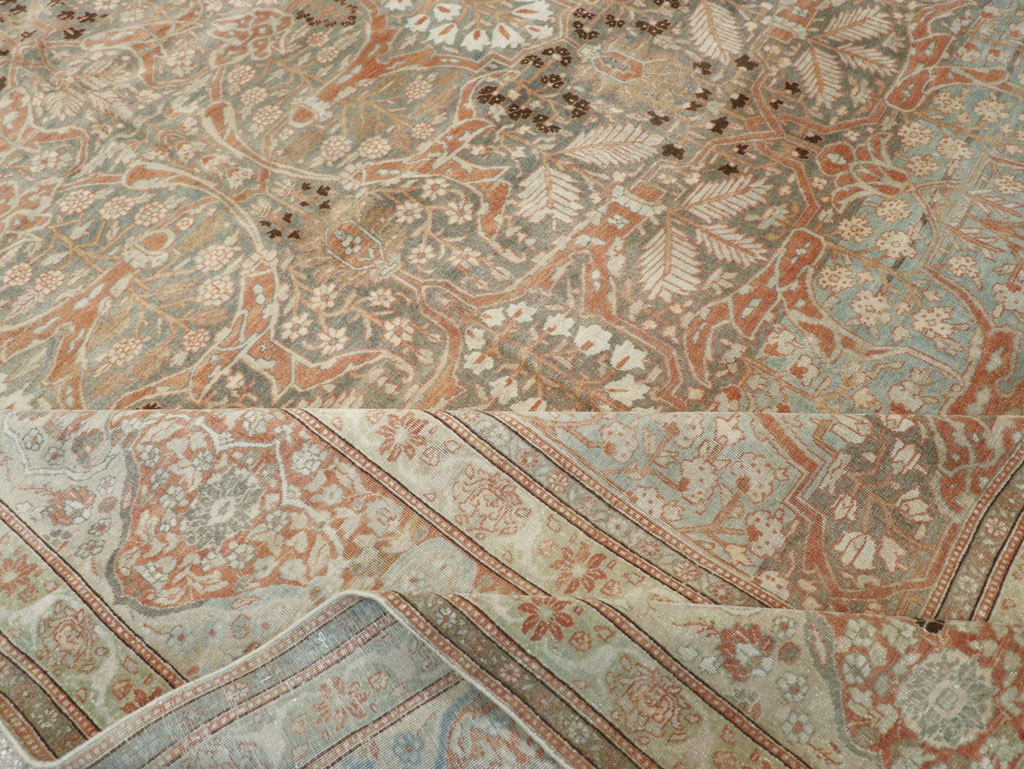 Antique Persian Tabriz Carpet, No.24750 - Galerie Shabab