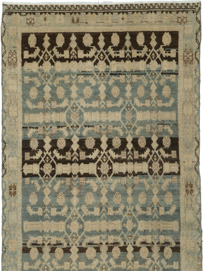 Vintage Persian Malayer Runner, No.24755 - Galerie Shabab