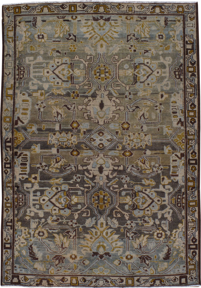 Vintage Persian Malayer Rug, No.24756 - Galerie Shabab