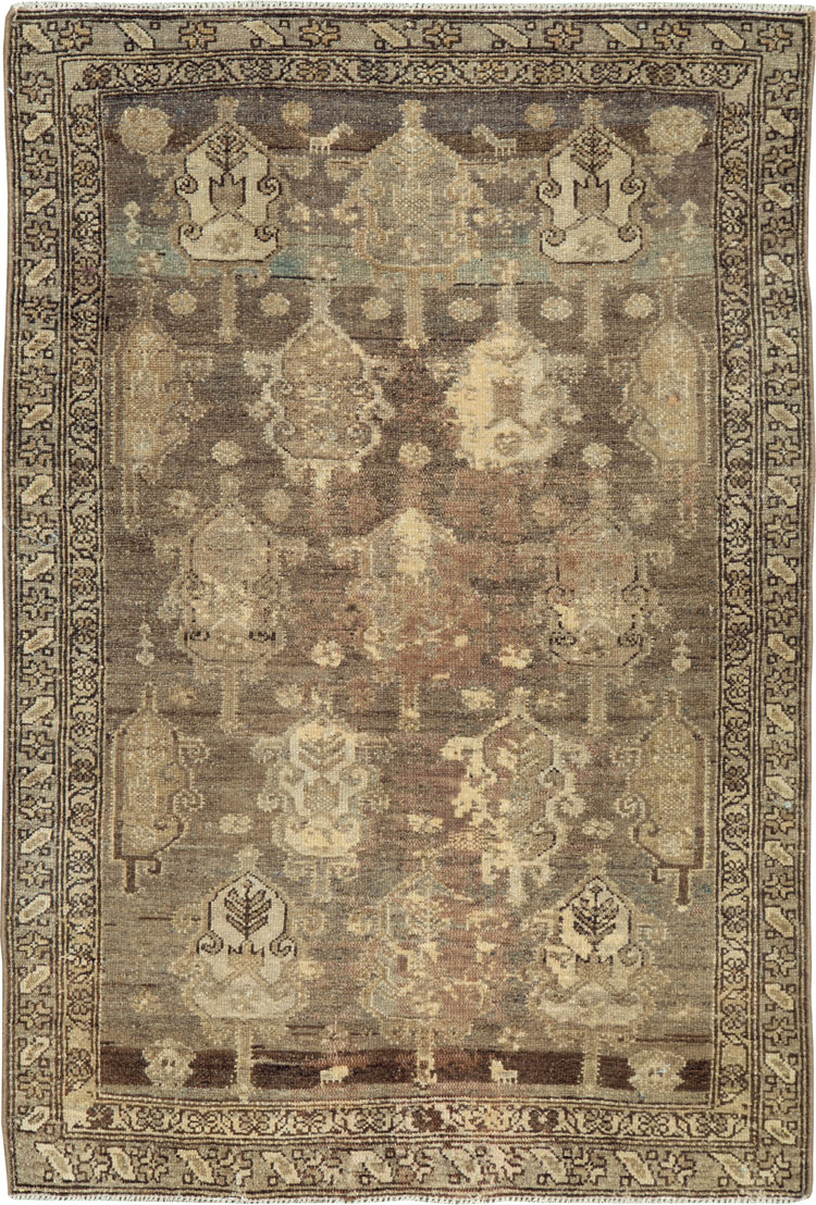 Vintage Persian Malayer Rug, No.24759 - Galerie Shabab