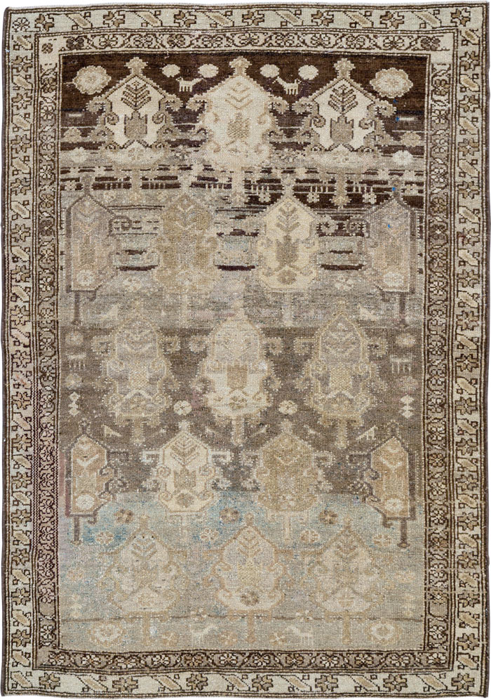 Vintage Persian Malayer Rug, No.24760 - Galerie Shabab