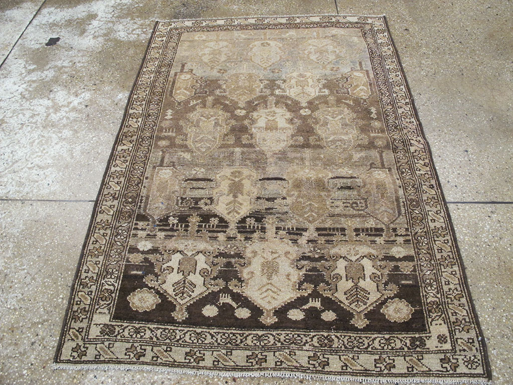 Vintage Persian Malayer Rug, No.24760 - Galerie Shabab
