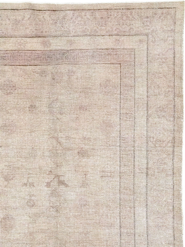 Vintage East Turkestan Khotan Carpet, No.24762 - Galerie Shabab