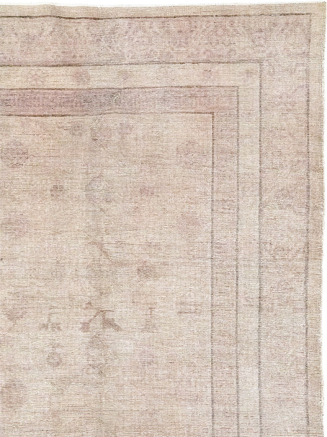 Vintage East Turkestan Khotan Carpet, No.24762 - Galerie Shabab