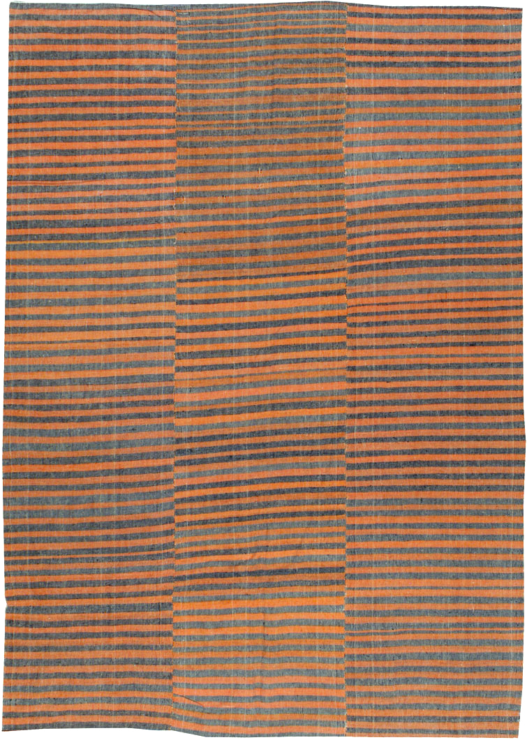 Vintage Turkish Flatweave Kilim, No.24771 - Galerie Shabab