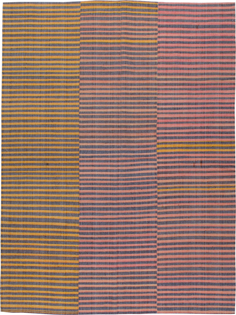 Vintage Anatolian Flatweave, No.24781 - Galerie Shabab