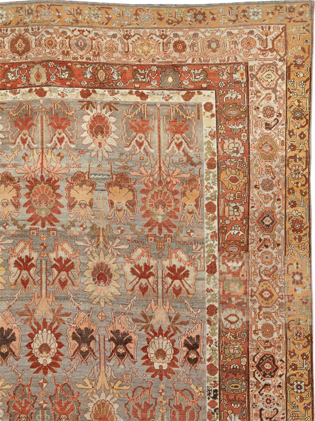 Antique Persian Bidjar Carpet, No.24788 - Galerie Shabab